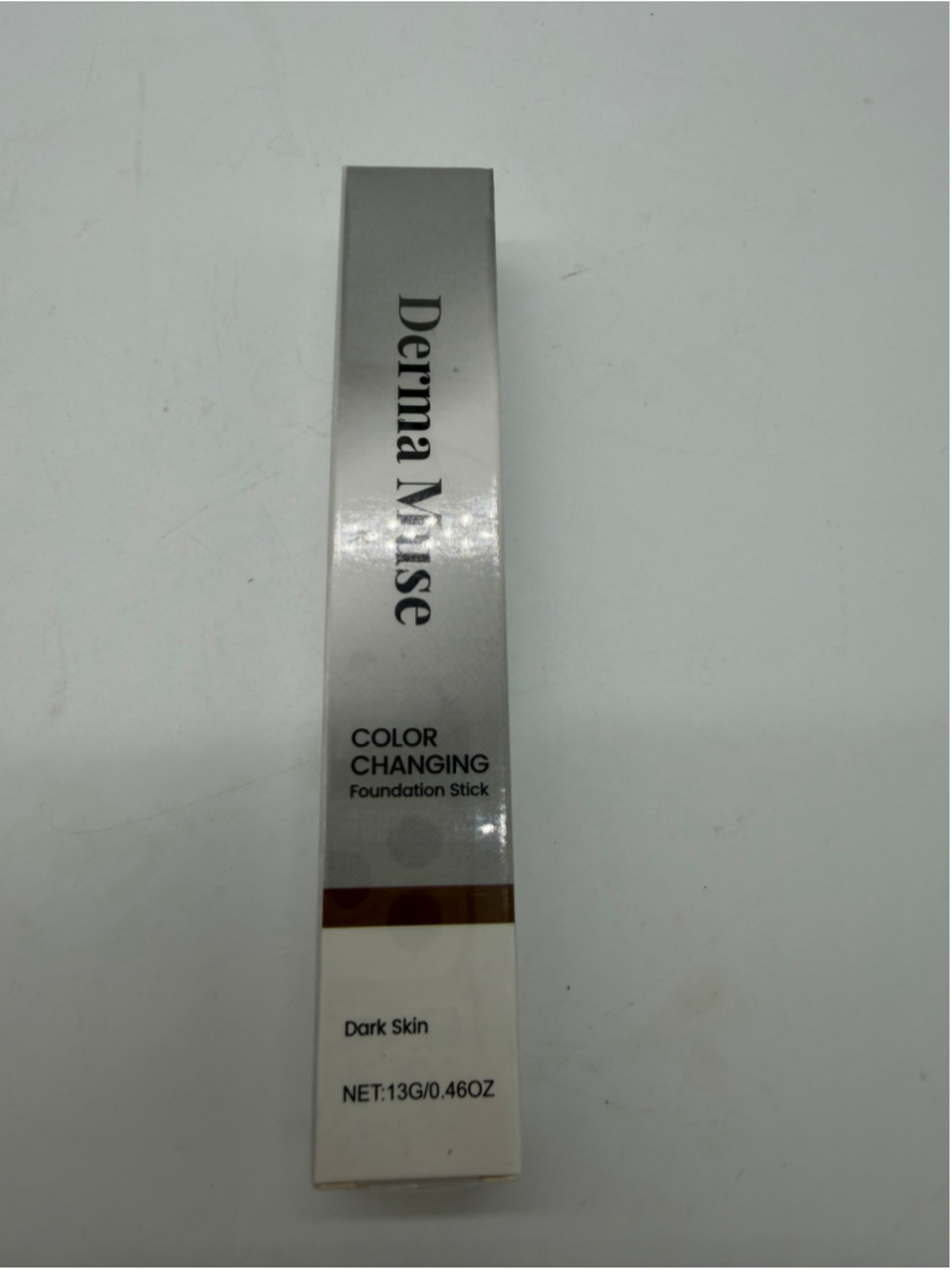 Derma Muse Color Changing Foundation Stick, Dark Skin